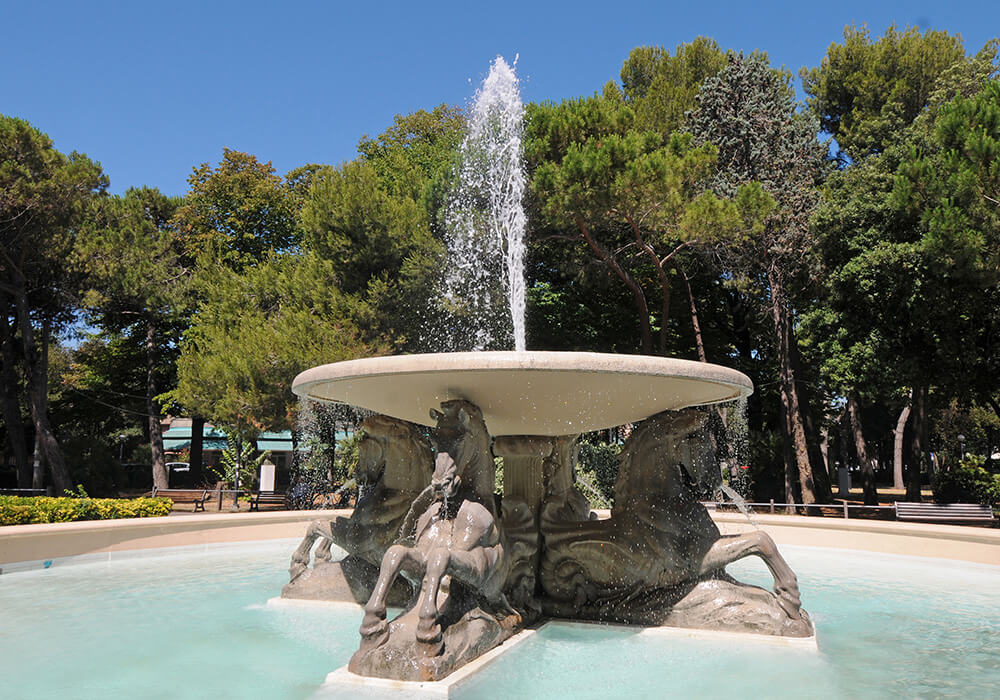 Fontana dei Quattro Cavalli Rimini